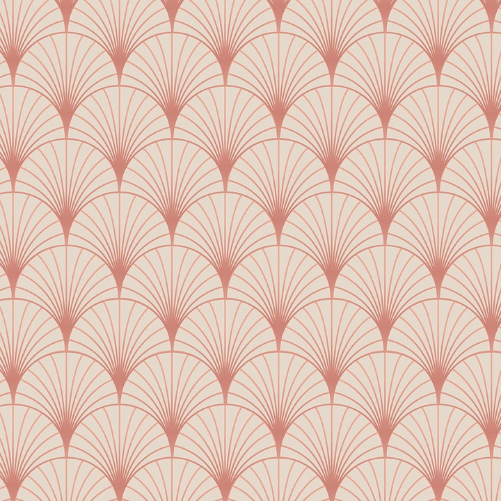 Autocolant Art Star pentru mobilier, Solzi decorati cu linii, Pattern, autoadeziv, latime 100 cm x lungime 100 cm