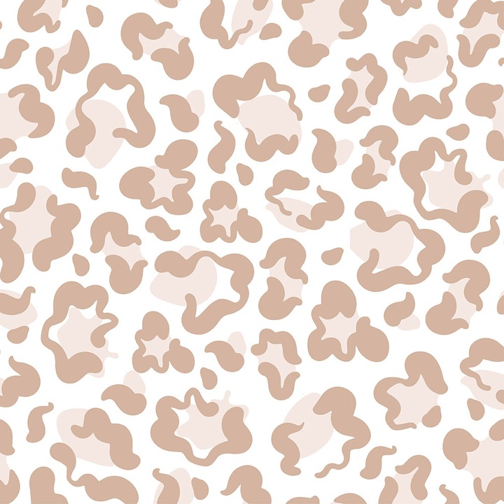 Autocolant Art Star pentru mobilier, Animal print in nuante pale, Pattern, autoadeziv, latime 50 cm x lungime 70 cm