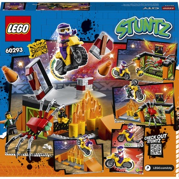 LEGO City Stuntz - Parc de cascadorii 60293, 170 piese LEGO City Stuntz - Parc de cascadorii 60293, 170 piese