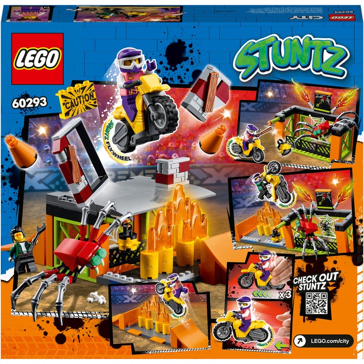LEGO City Stuntz - Каскадьорски парк 60293, 170 части