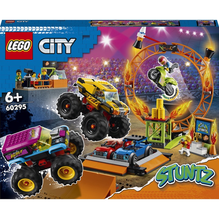 LEGO City Stuntz - Каскадьорска арена 60295, 668 части