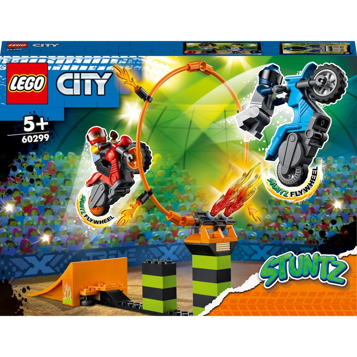 LEGO City Stuntz - Каскадьорско състезание 60299, 73 части