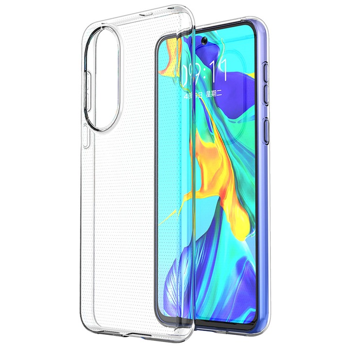 SILKASE tok Honor 50 Pro-hoz, szilikon, átlátszó