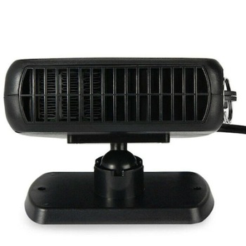 Mini aeroterma auto Tiessa®, ideala pentru incalzirea masinii si dezaburirea parbrizului, 12V, negru Mini aeroterma auto Tiessa®, ideala pentru incalzirea masinii si dezaburirea parbrizului, 12V, negru