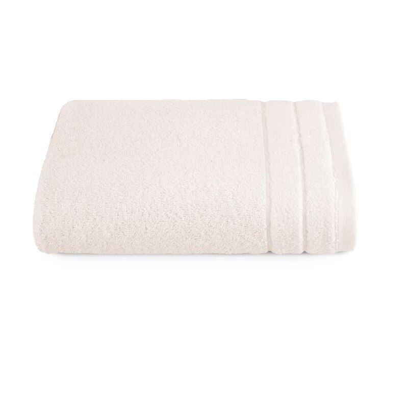 Prosop baie DAMLA, Eurofirany, 70x140, 100% bumbac, roz deschis