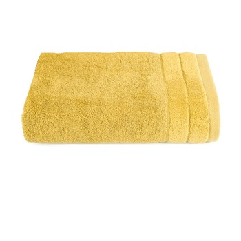 Prosop baie DAMLA, Eurofirany, 70x140, 100% bumbac, mustar Prosop baie DAMLA, Eurofirany, 70x140, 100% bumbac, mustar