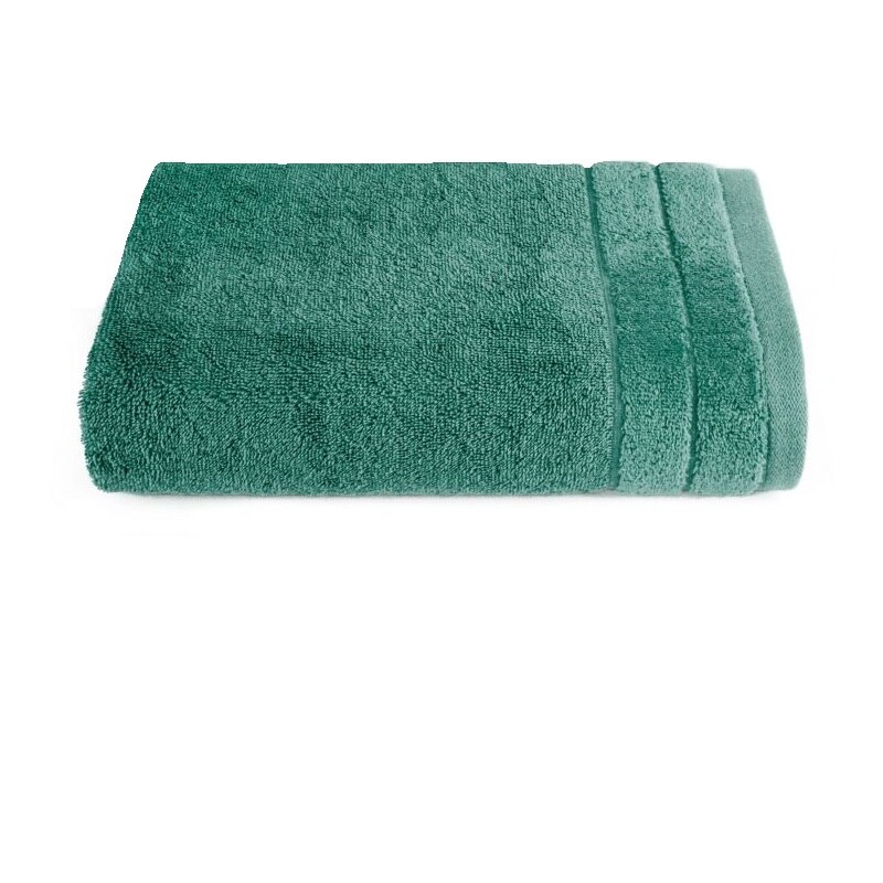 Prosop baie DAMLA, Eurofirany, 70x140, 100% bumbac, verde