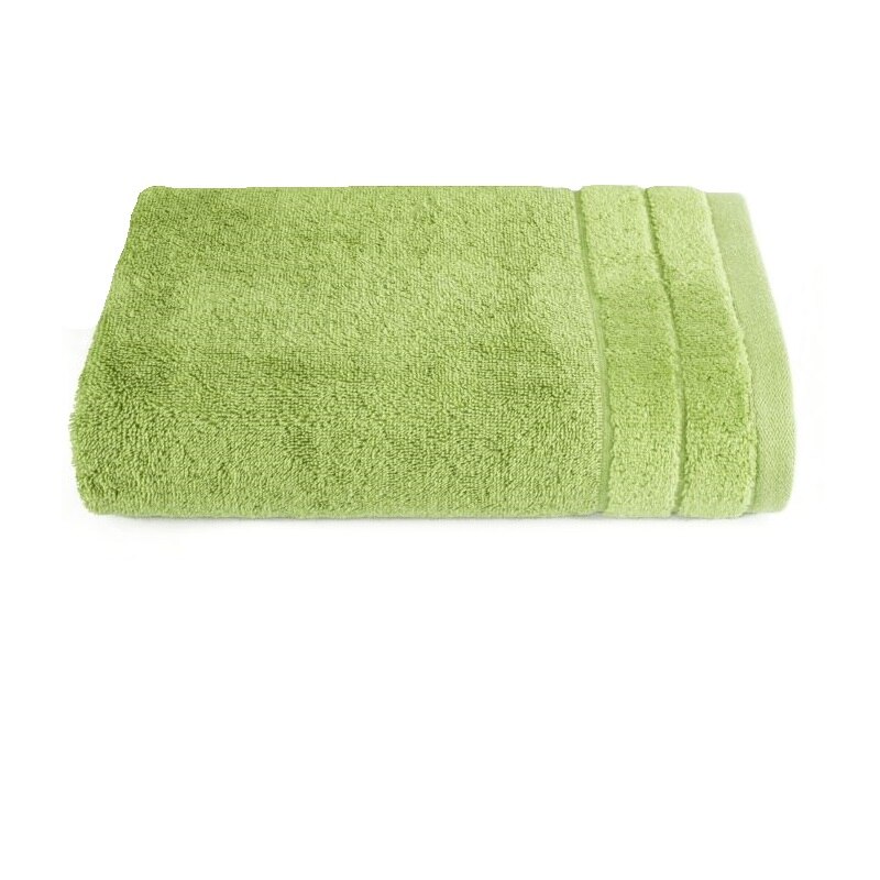 Prosop baie DAMLA, Eurofirany, 50x90, 100% bumbac, oliv