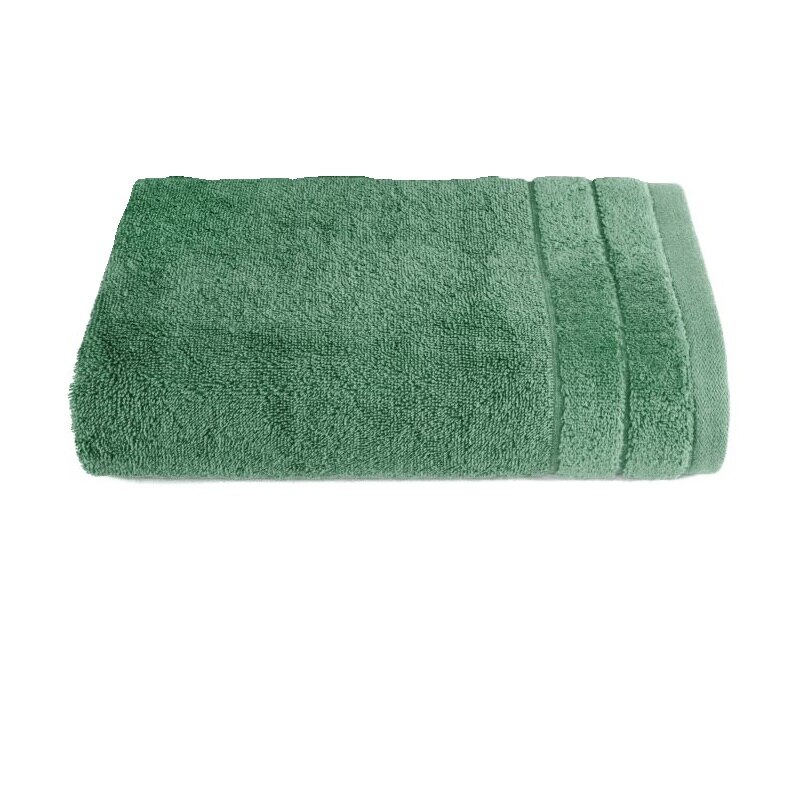 Prosop baie DAMLA, Eurofirany, 50x90, 100% bumbac, verde