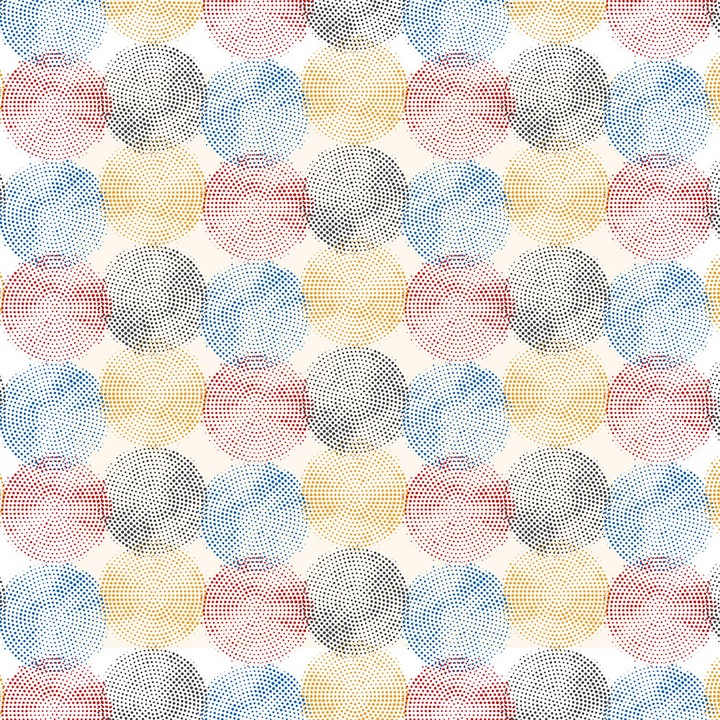 Autocolant Art Star pentru mobilier, Cercuri punctate, Pattern, autoadeziv, latime 50 cm x lungime 70 cm