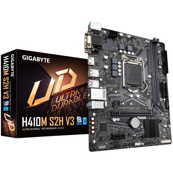 Placa de baza Gigabyte H410M S2H V3, Socket 1200 Placa de baza Gigabyte H410M S2H V3, Socket 1200