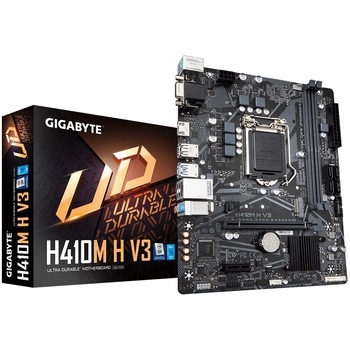 Placa de baza Gigabyte H410M H V3, Socket 1200 Placa de baza Gigabyte H410M H V3, Socket 1200