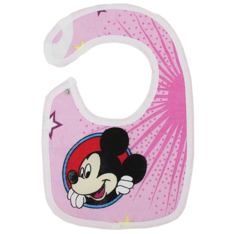 Baveta, Mickey Mouse, roz, 0-6 luni