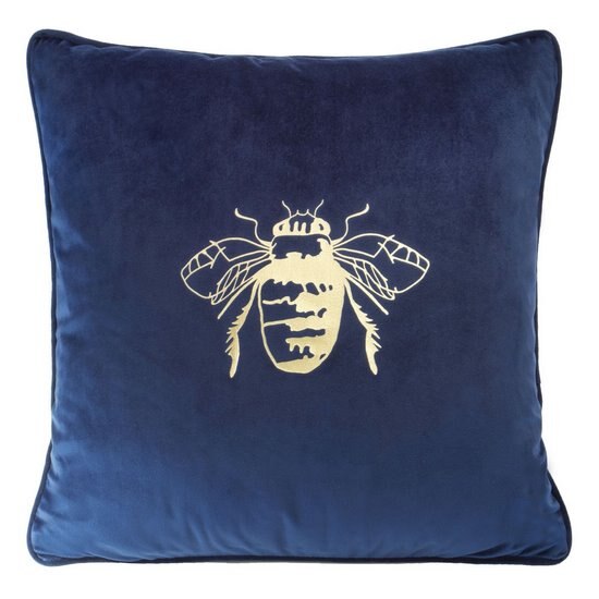 Fata de perna decorativa Eurofirany BLINK 45x45 Albastru