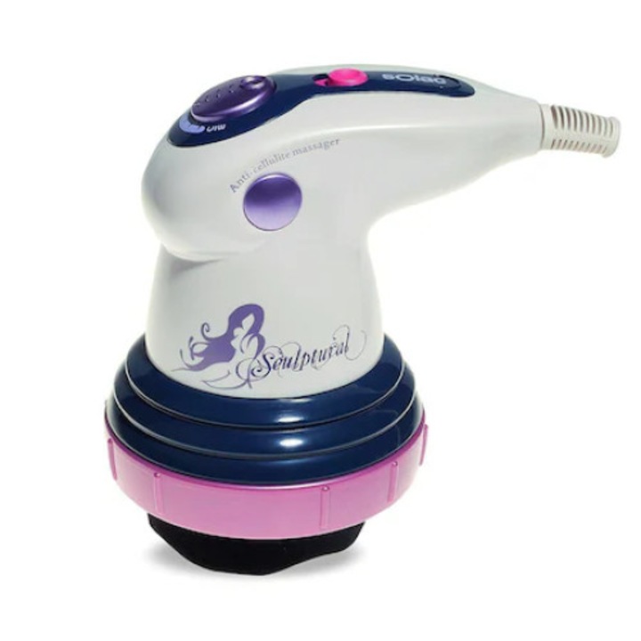 Уред за масаж Tiessa®, професионален антицелулитен уред 4 в 1, дълбок масаж, инфрачервен, стимулиране на кръвообращението, 25W