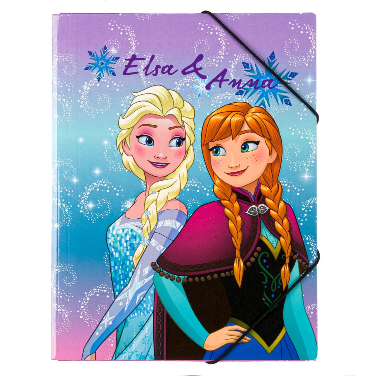 Mapa Zola®, 24x32 cm, prindere elastica, model Frozen I