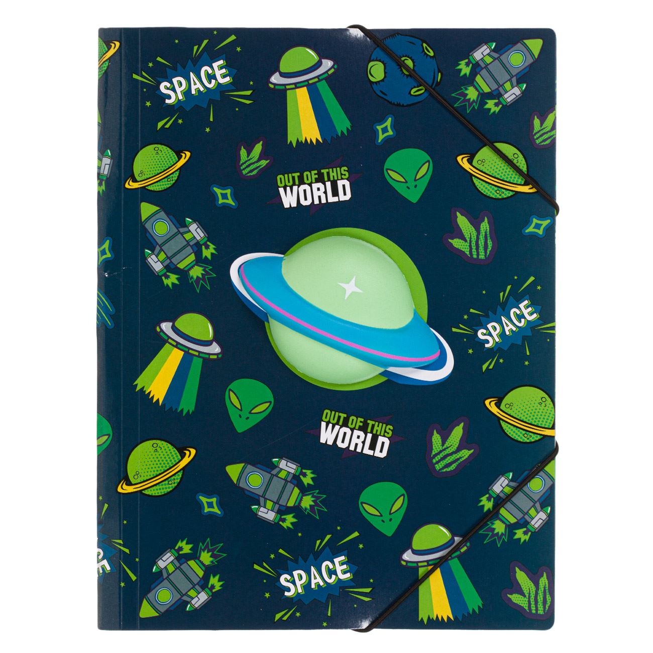 Mapa Zola®, 24x32 cm, prindere elastica, model spatial