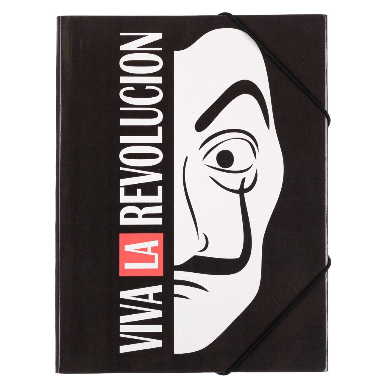 Mapa Zola®, 24x32 cm, prindere elastica, model masca Dali