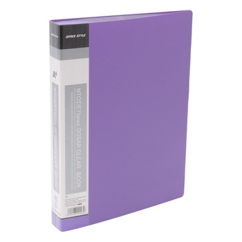 Mapa Zola® de prezentare A4, cu 60 folii incluse, culoare mov Mapa Zola® de prezentare A4, cu 60 folii incluse, culoare mov