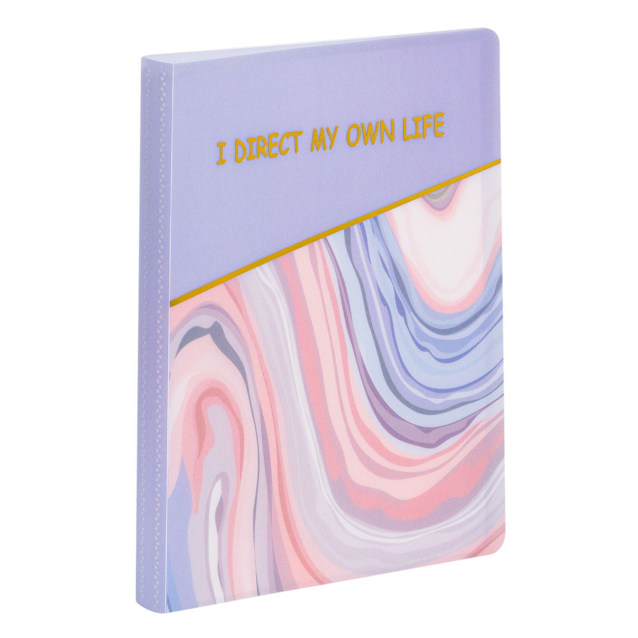 Mapa Zola® de prezentare A4, cu 40 folii incluse, mov cu model vesel