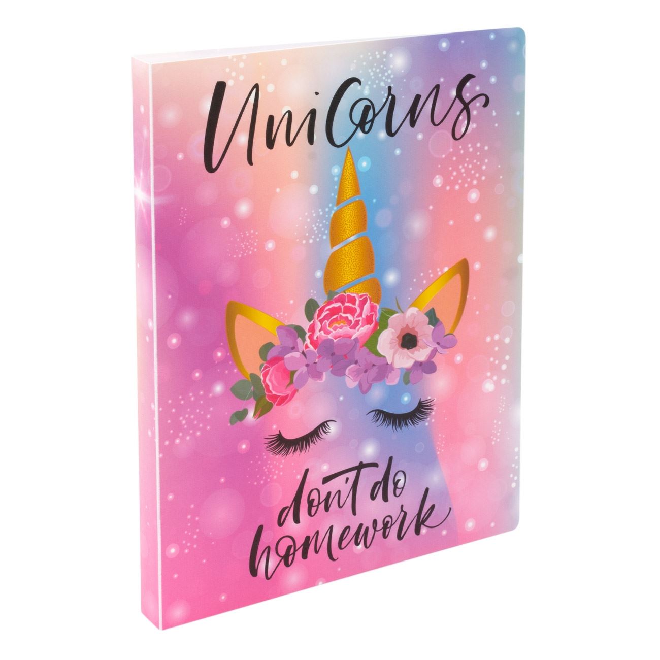 Mapa Zola® de prezentare A4, cu 40 folii incluse, imprimeu unicorn