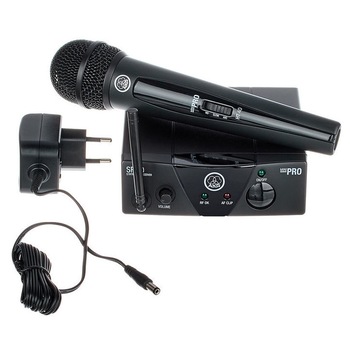 Microfon Wireless AKG WMS 40 mini vocal, ISM3 Microfon Wireless AKG WMS 40 mini vocal, ISM3