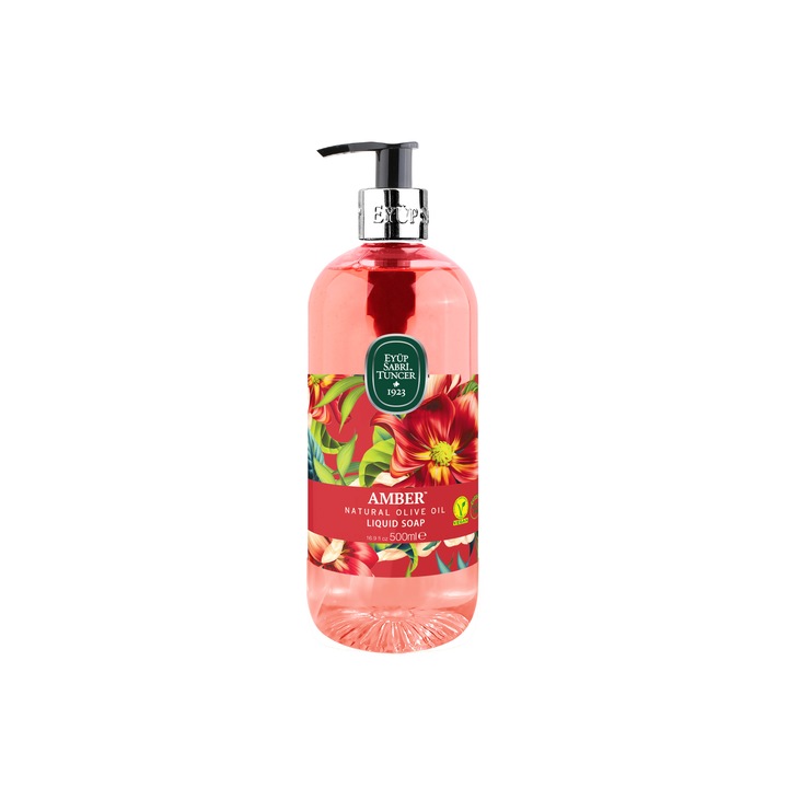 Sapun lichid cu ulei natural de Masline Amber, Eyup Sabri Tuncer, 500 ML