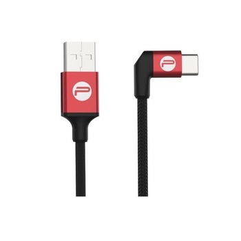 Cablu de date USB la USB-C PGYTECH P-GM-124, 350mm, Negru/Rosu Cablu de date USB la USB-C PGYTECH P-GM-124, 350mm, Negru/Rosu