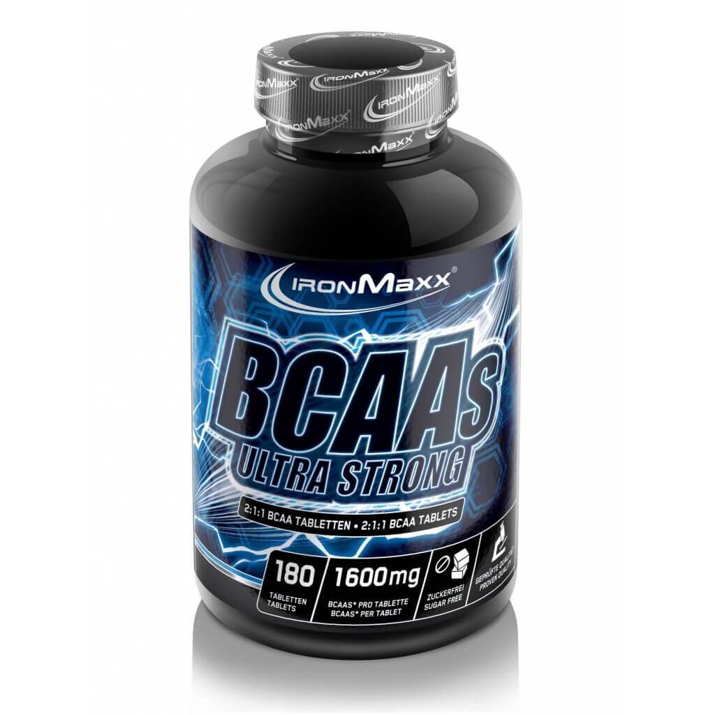 Aminoacizi IronMaxx BCAA Ultra Strong, 180 capsule