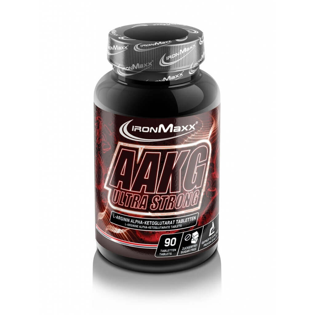 Supliment nutritiv IronMaxx AAKG Ultra Strong, 90 capsule