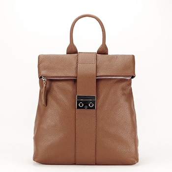 Rucsac din piele naturala maro Sonia Maro Rucsac din piele naturala maro Sonia Maro