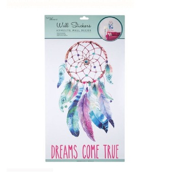 Sticker de perete Dreamcatcher, 50 x 32 cm, Multicolor, JMB-BBL2889 Sticker de perete Dreamcatcher, 50 x 32 cm, Multicolor, JMB-BBL2889