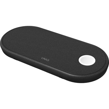 Incarcator retea UNIQ Wireless pentru Apple iPhone / Watch / Airpods Aereo Fast Charging, Negru Incarcator retea UNIQ Wireless pentru Apple iPhone / Watch / Airpods Aereo Fast Charging, Negru