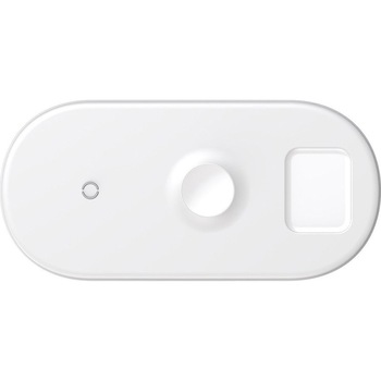 Incarcator retea Baseus Wireless Smart 3in1, Quick Charge, 17.5W, Alb Incarcator retea Baseus Wireless Smart 3in1, Quick Charge, 17.5W, Alb