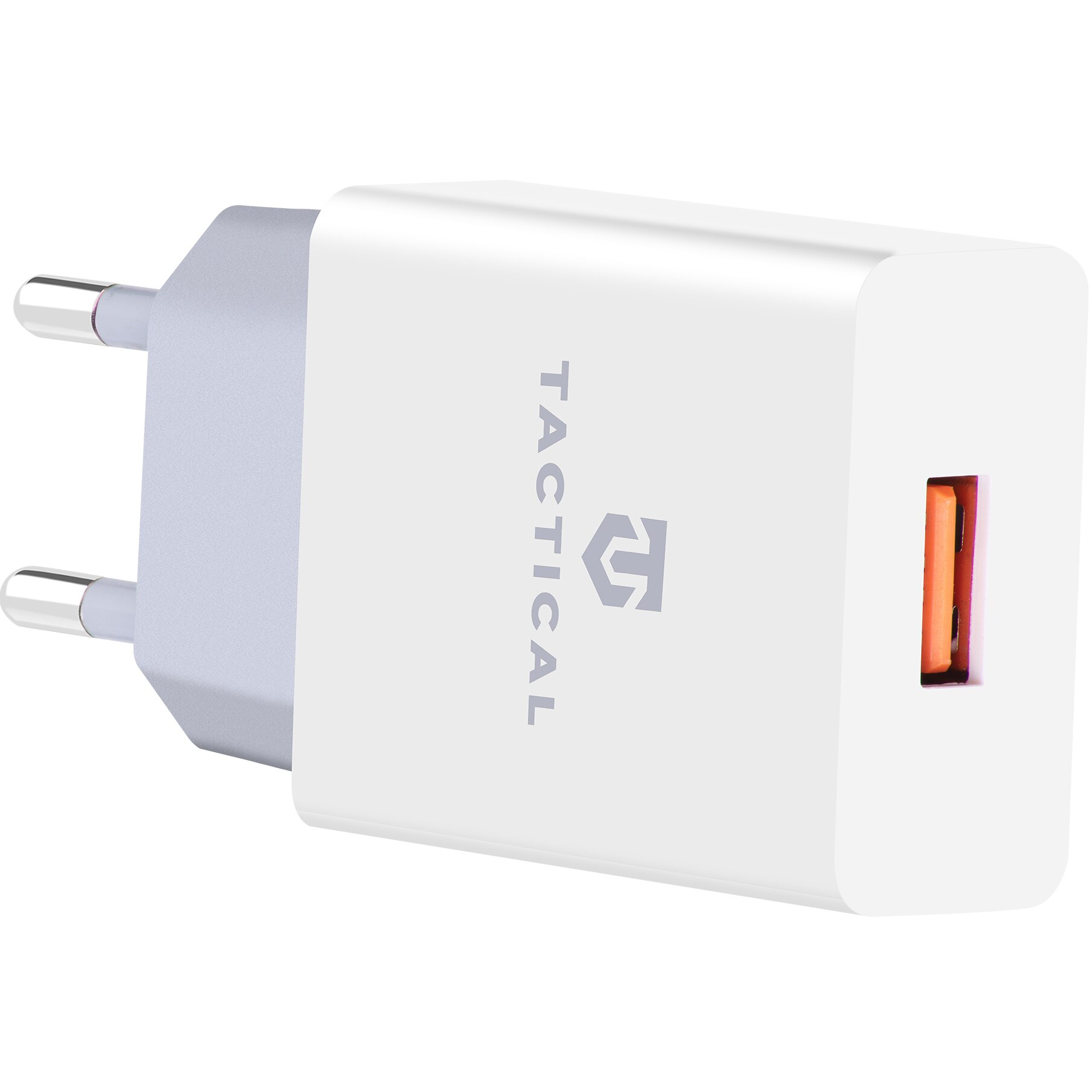 Incarcator retea Tactical AR-006 USB, 1 X USB, 2.1A, Alb