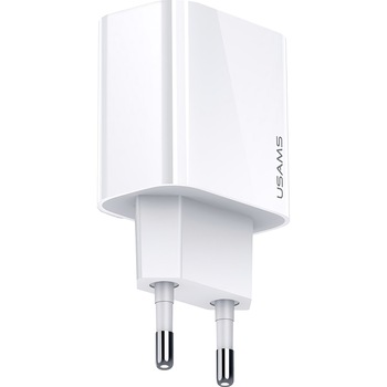 Incarcator retea Usams T34 USB, 1 X USB Tip-C, Quick Charge, 20W, Alb Incarcator retea Usams T34 USB, 1 X USB Tip-C, Quick Charge, 20W, Alb