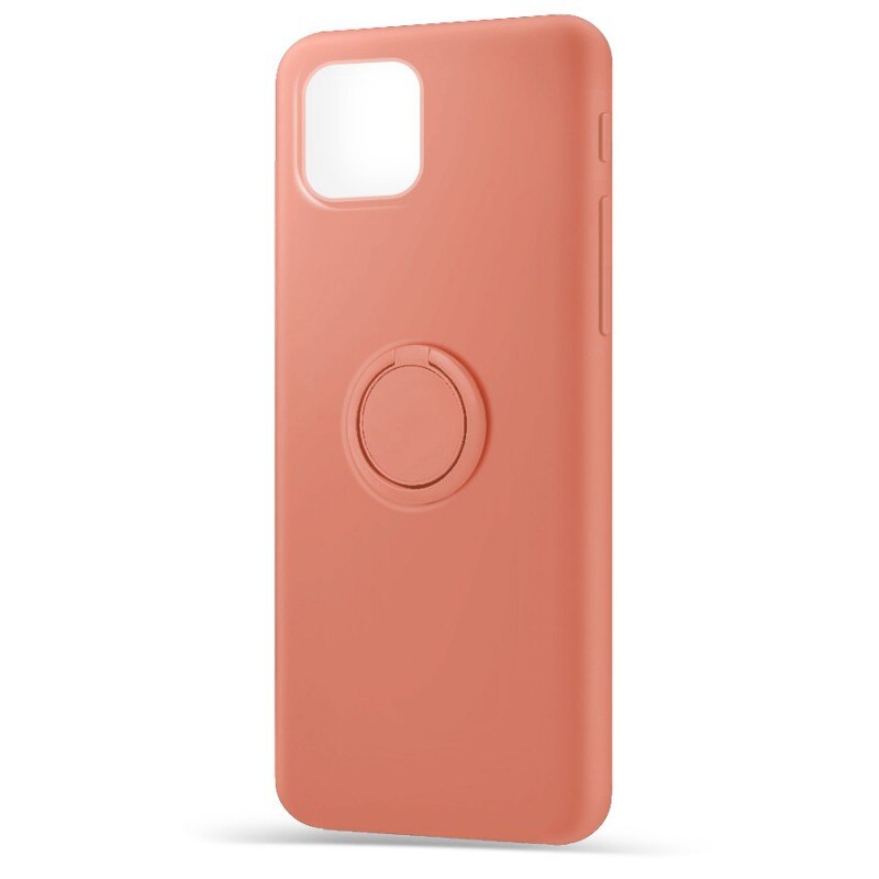Husa pentru Xiaomi Redmi Note 10 Pro silicone ring pink