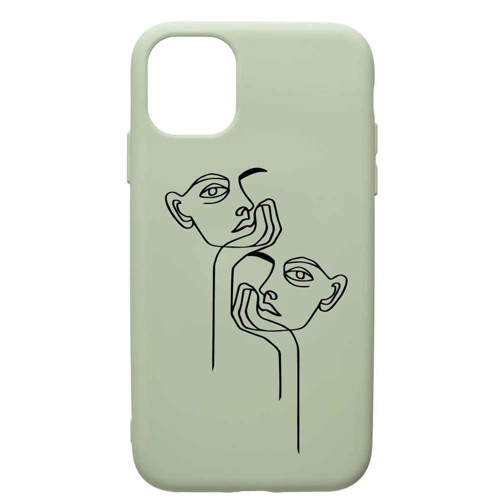 Husa Premium Silicon Compatibila Cu Apple iPhone 12 Mini, Boring, cu interiorul din material textil, protectie camera, Beryl, PGR737