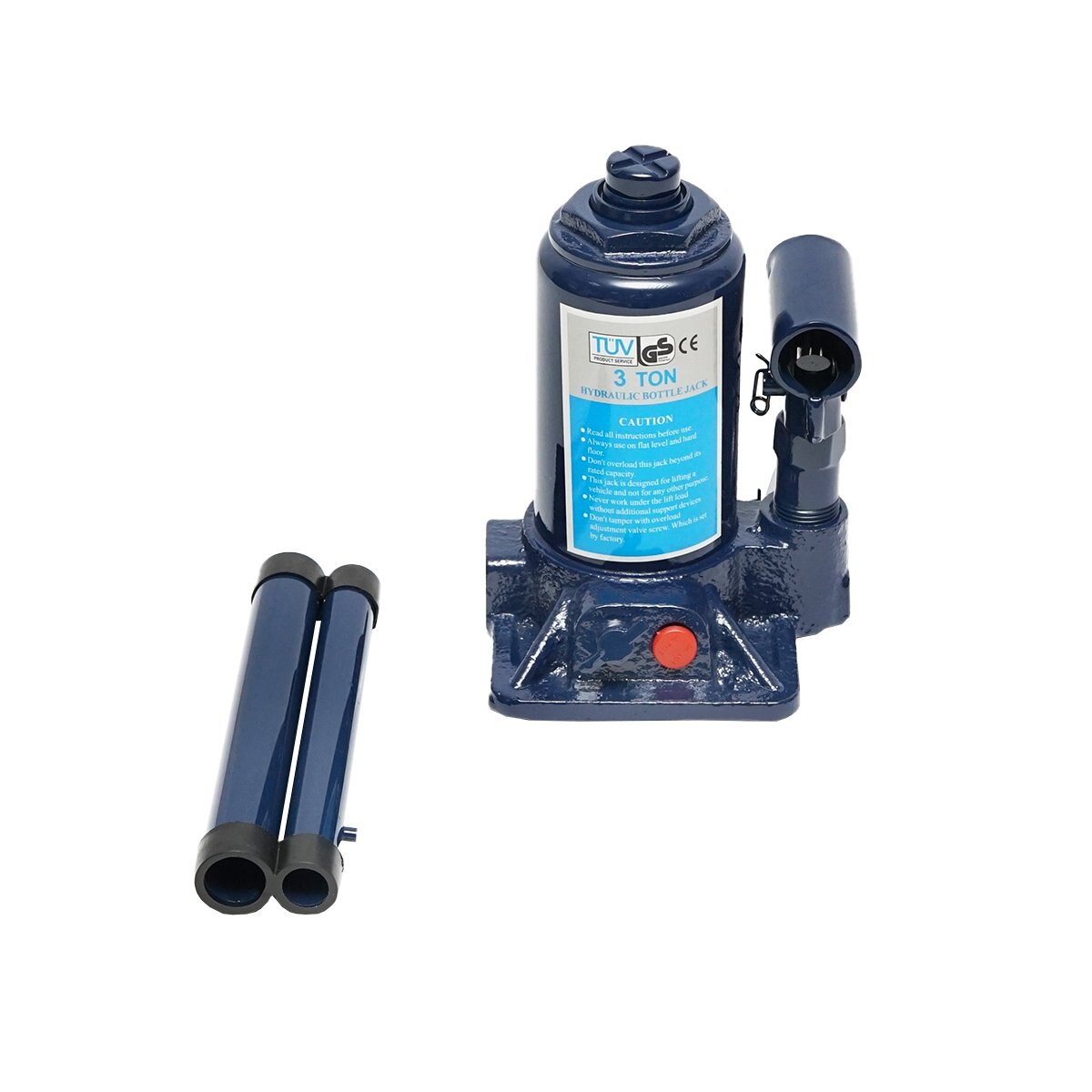 Cric hidraulic cu piston dublu 3 tone 153mm