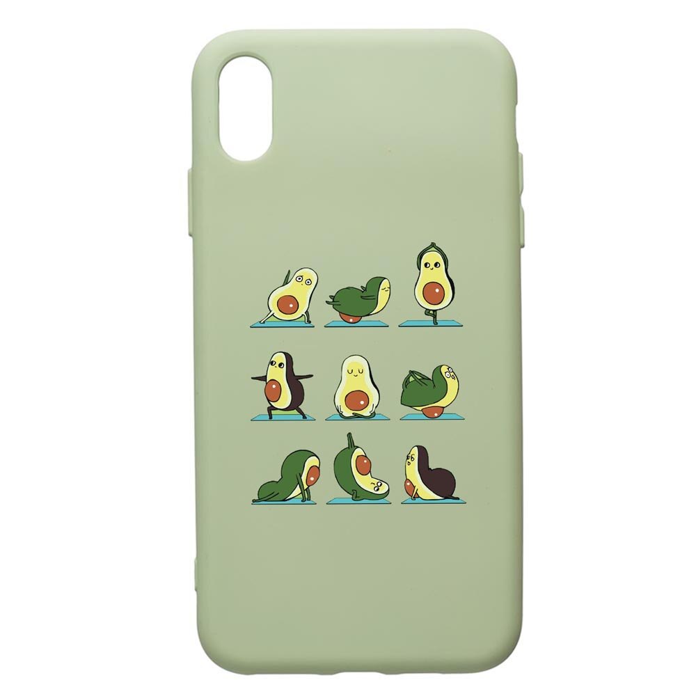 Husa Premium Silicon Compatibila Cu Huawei Y5 2019, Avocado Yoga, cu interiorul din material textil, protectie camera, Beryl, PGR752