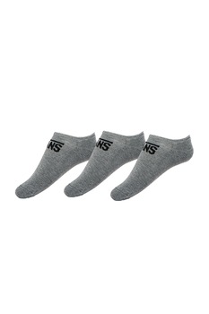 Vans, Set de sosete foarte scurte Classic - 3 perechi, Gri melange, 38.5-42 Vans, Set de sosete foarte scurte Classic - 3 perechi, Gri melange, 38.5-42