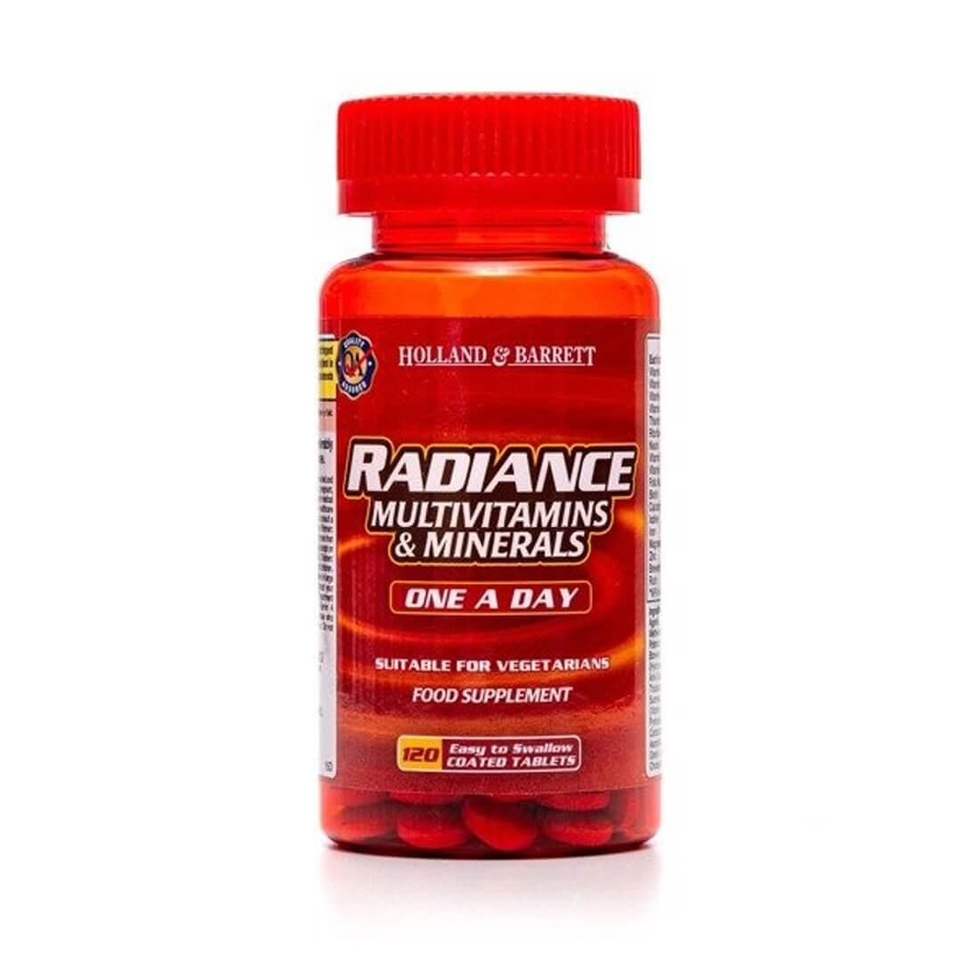 Multivitamine si Minerale Holland & Barrett Radiance, 120 tablete eMAG.ro