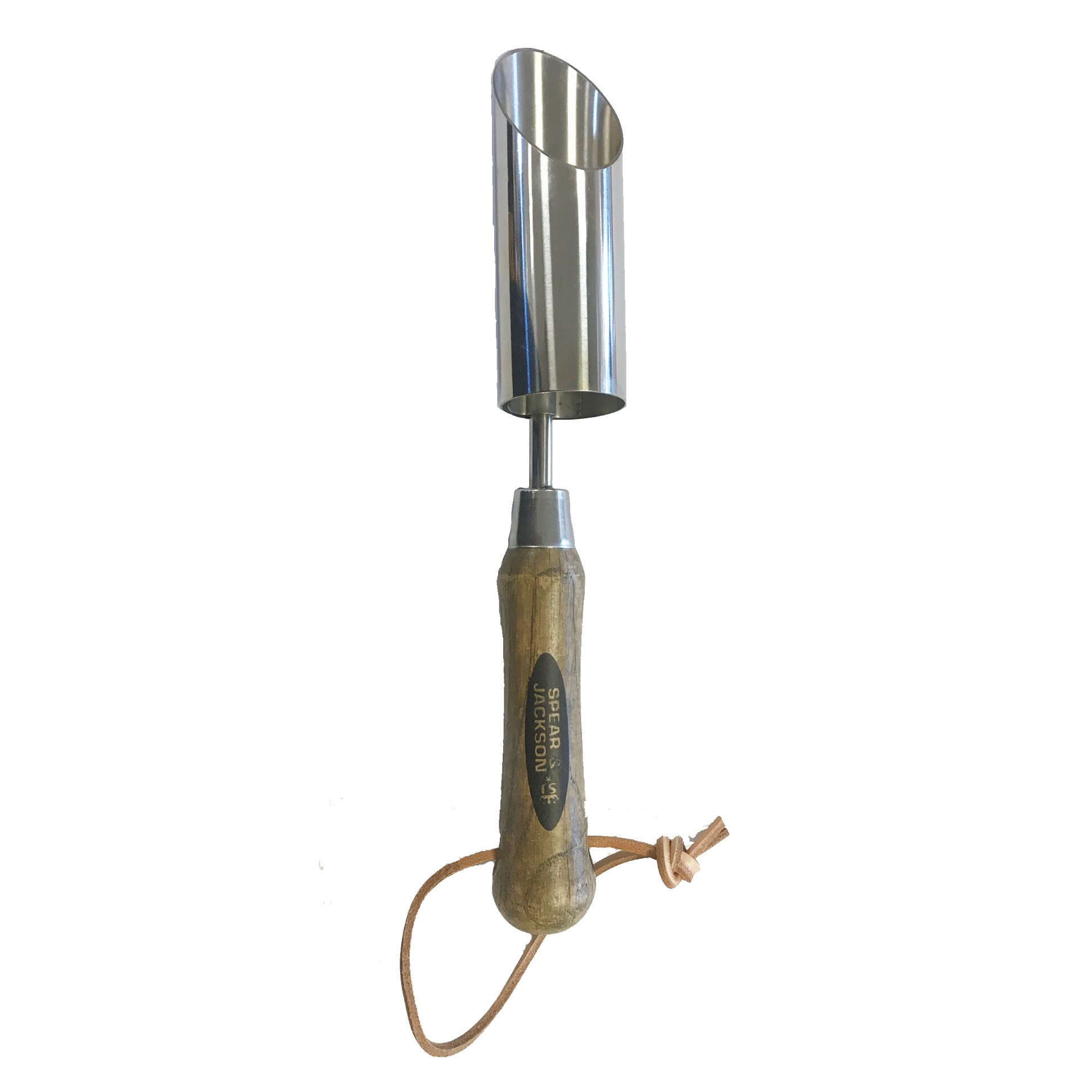 Plantator bulbi cu lama inox, maner lemn, Spear & Jackson Traditional Stainless