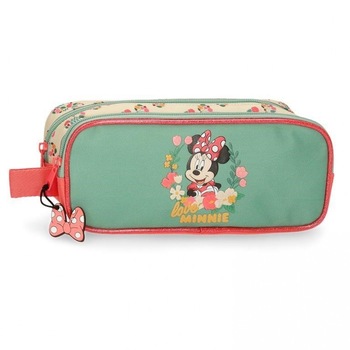 Penar scoala 2 compartimente, Minnie Golden Days, multicolor, 23x9x7 cm Penar scoala 2 compartimente, Minnie Golden Days, multicolor, 23x9x7 cm