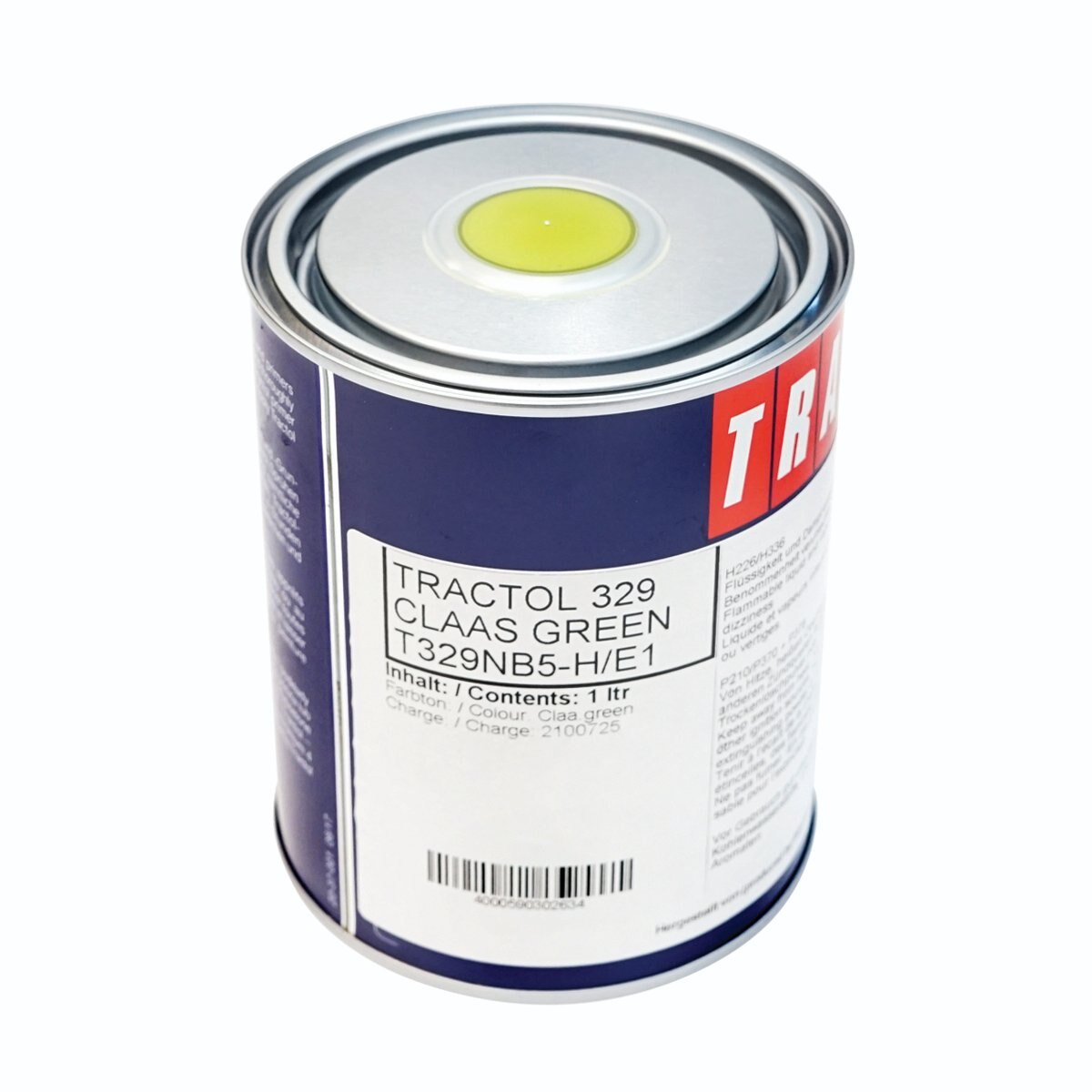 Vopsea auto verde tip Claas 1L
