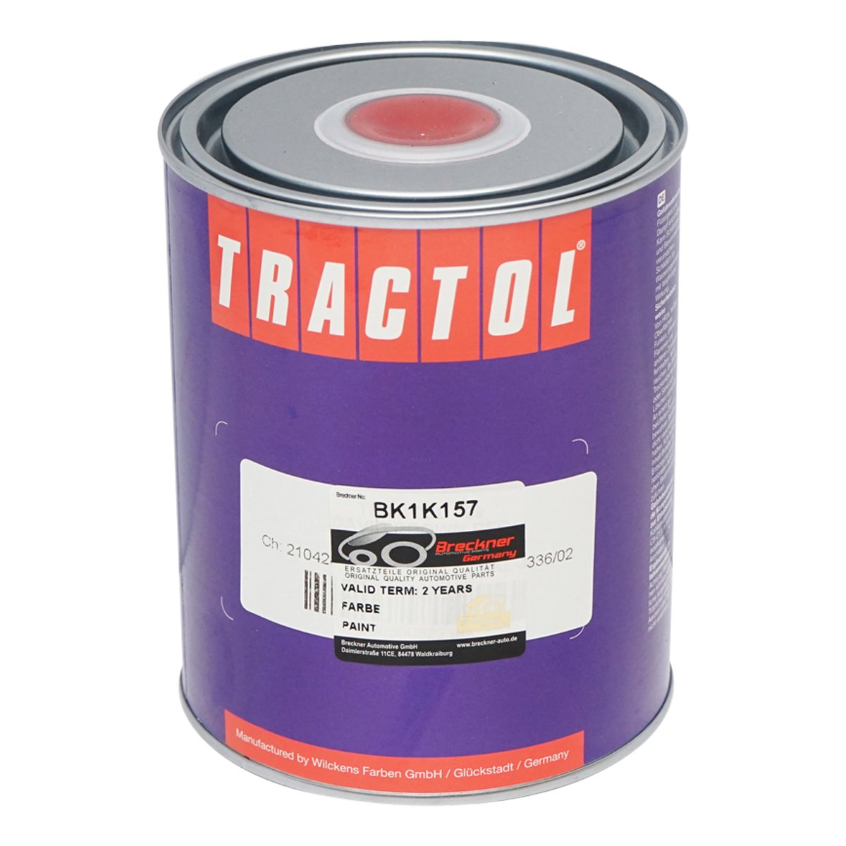 Vopsea auto rosu tip David Brown 1L