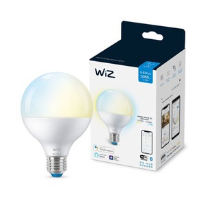 Bec LED RGBW inteligent WiZ Connected Colors, Wi-Fi, A67, E27, 13W (100W),  1521 lm, lumina alba si colorata, compatibil Google Assistant/Alexa/Siri,  clasa energetica E 