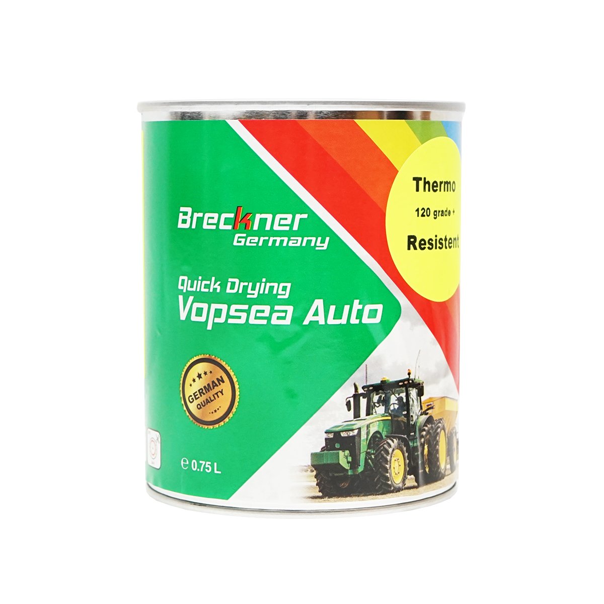 Vopsea auto pentru temperaturi ridicate rosu 0,75L Breckner Germany ,pentru motoare, etriere, etc