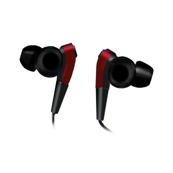 Casti audio Akyta AC-9924, intraauriculare negru/rosu Casti audio Akyta AC-9924, intraauriculare negru/rosu