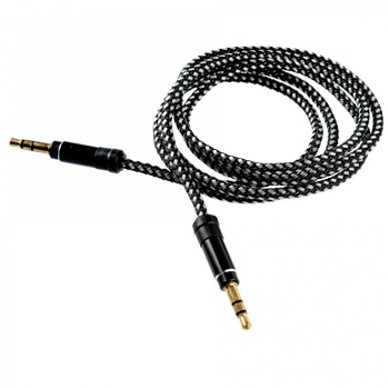 Cablu audio Tellur, 1 m, Negru Cablu audio Tellur, 1 m, Negru